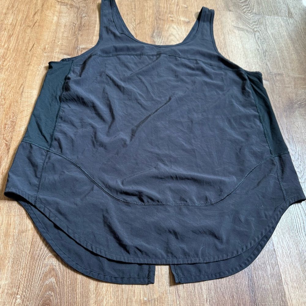 Lululemon Black Open back tank Top - Picture 4 of 4